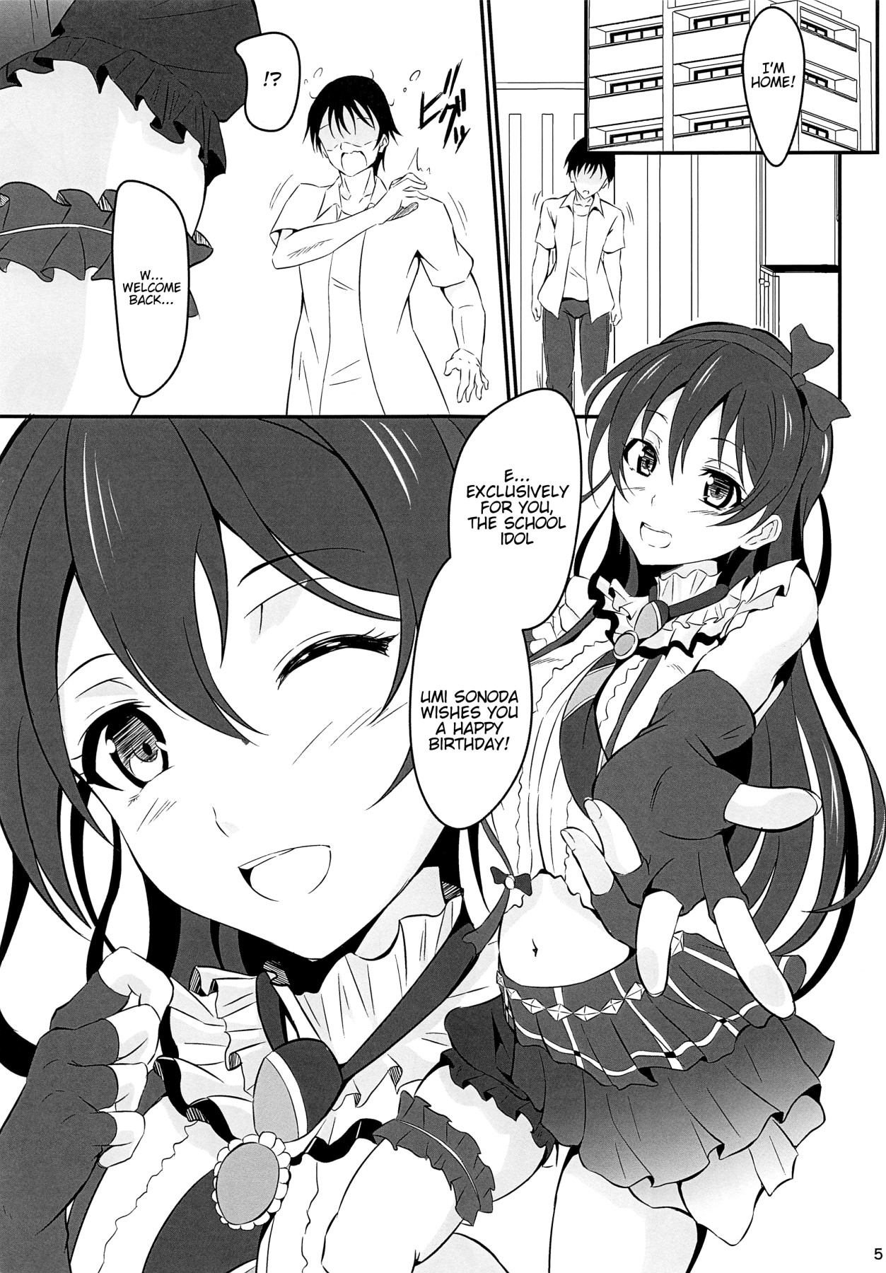 Hentai Manga Comic-Umi LOVER-Read-3